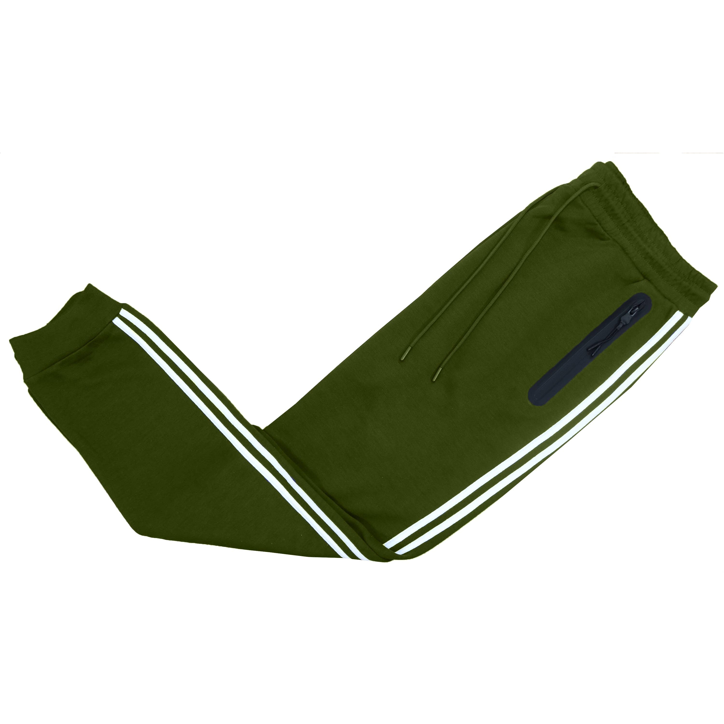 Men's Tech Fleece Sweatshirt And Jogger 2 Piece Set: Royal / L