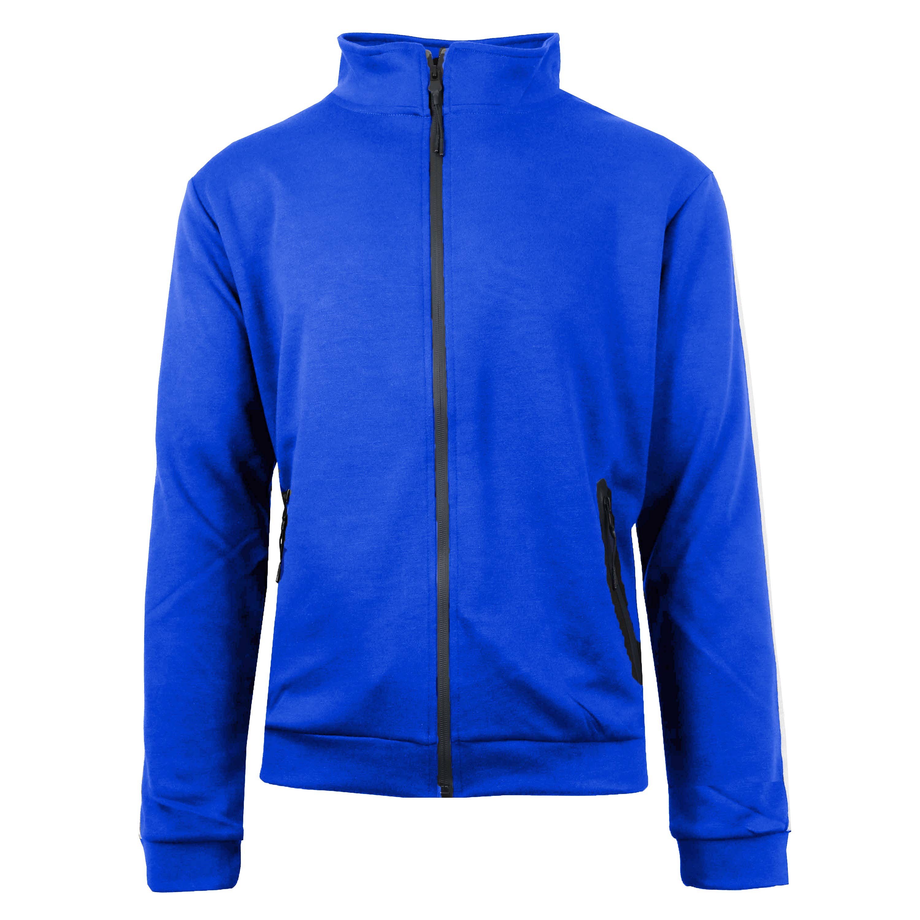 Men's Tech Fleece Sweatshirt And Jogger 2 Piece Set: Royal / M