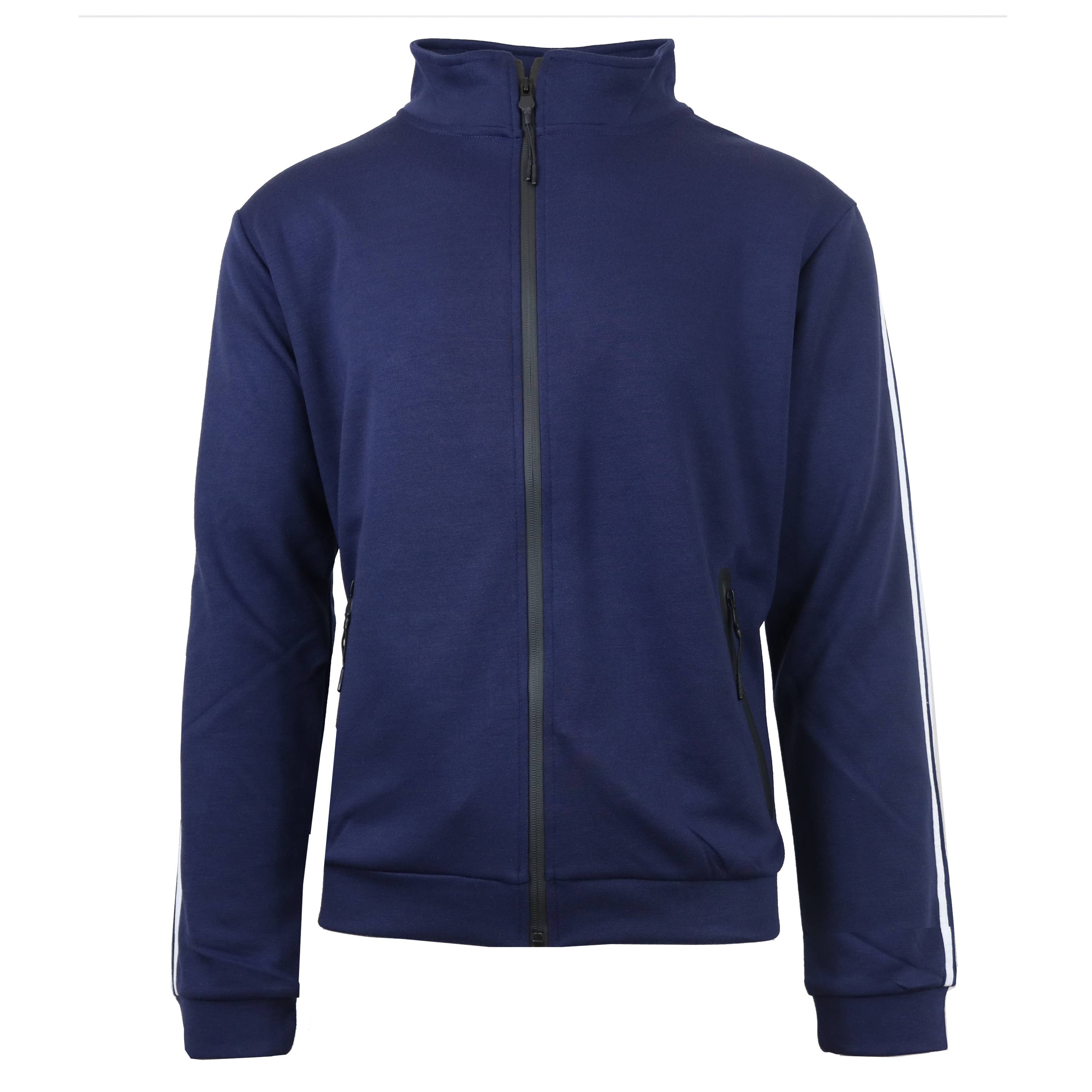 Men's Tech Fleece Sweatshirt And Jogger 2 Piece Set: Royal / S
