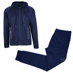 2-Piece Men's Tech Fleece Hoodie & Jogger Set (S-3XL): Black / XL