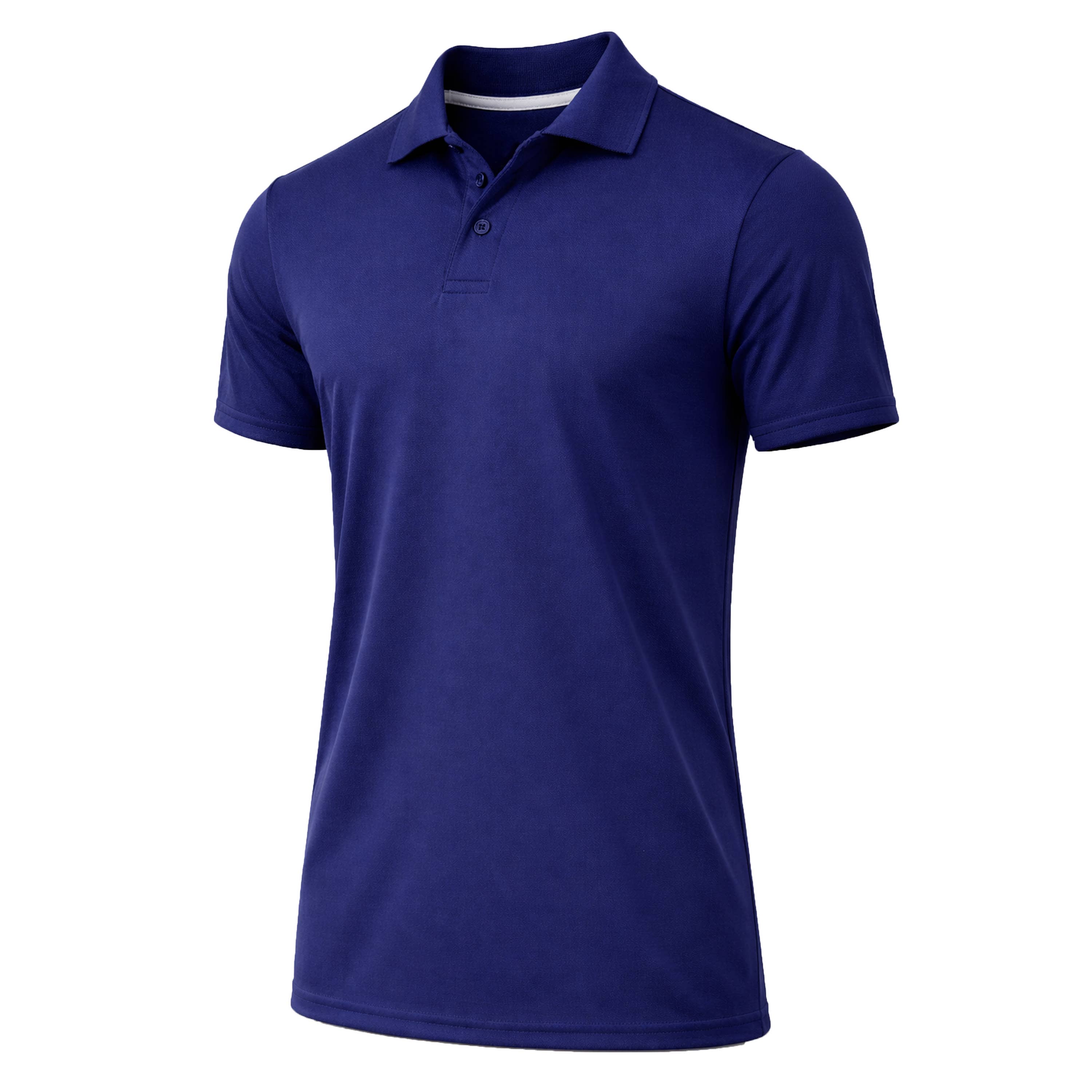 Men's Dry Fit Moisture-Wicking Polo Shirt (S-5XL): Red / XL