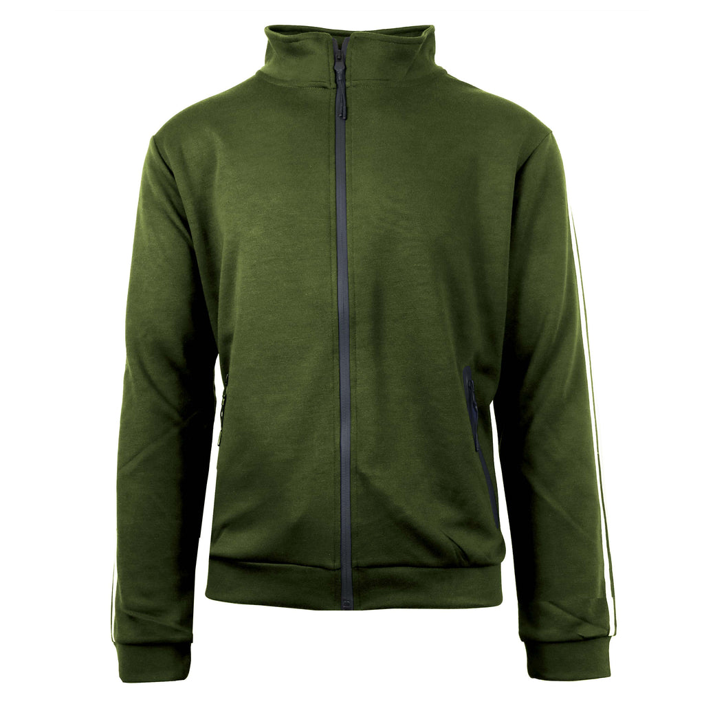 Men's Tech Fleece Sweatshirt And Jogger 2 Piece Set: Royal / S