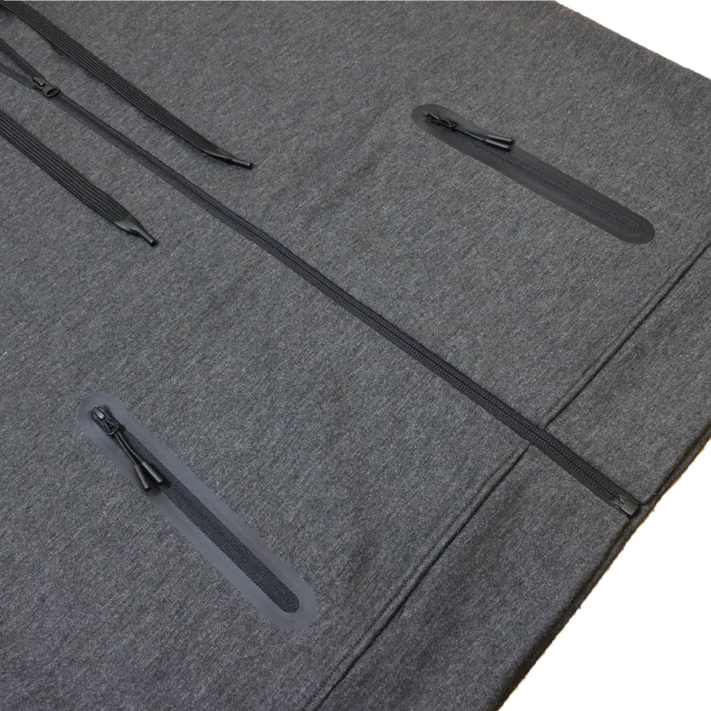 2-Piece Men's Tech Fleece Hoodie & Jogger Set (S-3XL): Black / XL
