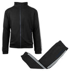 Men's Tech Fleece Sweatshirt And Jogger 2 Piece Set: Royal / M