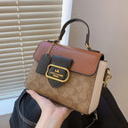 2026 Fashionable women's handbag with a vintage French design, suitable for any occasion as a shoulder or cross-body bag