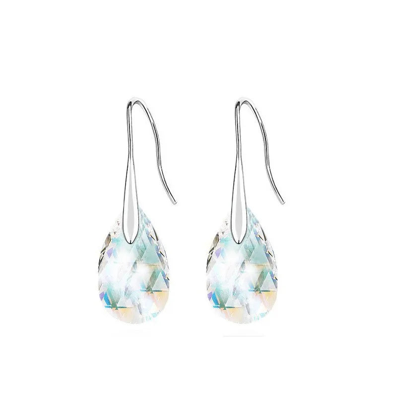 quality crystal tear water dropshipping Earring fashion Jewelry charm girl lover accessories birthday gifts wedding summer beach