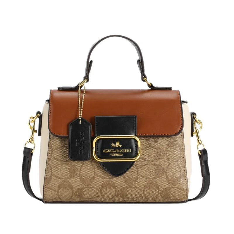 2026 Fashionable women's handbag with a vintage French design, suitable for any occasion as a shoulder or cross-body bag