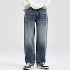 Men's Loose Wide-leg Trendy and Versatile Jeans for Spring Autumn Casual and Versatile Men's Jeans for Man Denim Pant Streetwear