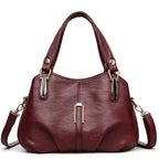 Genuine Brand Leather Women Handbag Luxury Designer Shoulder Crossbody Bags Ladies Purse Messenger Tote Bag Female Commuting Bag
