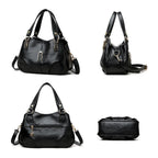 Genuine Brand Leather Women Handbag Luxury Designer Shoulder Crossbody Bags Ladies Purse Messenger Tote Bag Female Commuting Bag