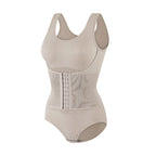 2025 New Bodysuit Shapewear with Zipper Belt Women Tummy Control Fajas Body Shaper Waist Trainer Slimming Cincher Corset Tops