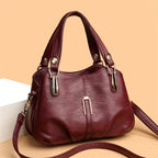 Genuine Brand Leather Women Handbag Luxury Designer Shoulder Crossbody Bags Ladies Purse Messenger Tote Bag Female Commuting Bag