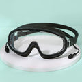Outdoor Swim Goggles Waterproof Anti-Fog Wide View Scuba Diving Swimming Glasses with Earplugs Adult Youth Swim Eyewear