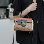 2026 Fashionable women's handbag with a vintage French design, suitable for any occasion as a shoulder or cross-body bag