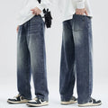 Men's Loose Wide-leg Trendy and Versatile Jeans for Spring Autumn Casual and Versatile Men's Jeans for Man Denim Pant Streetwear