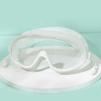 Outdoor Swim Goggles Waterproof Anti-Fog Wide View Scuba Diving Swimming Glasses with Earplugs Adult Youth Swim Eyewear