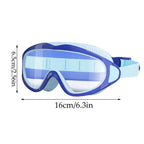 Children's swimming goggles; anti-fog and anti-ultraviolet; wide-angle swimming goggles; waterproof children's pool glasses; sui