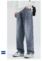 Men's Loose Wide-leg Trendy and Versatile Jeans for Spring Autumn Casual and Versatile Men's Jeans for Man Denim Pant Streetwear
