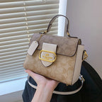 2026 Fashionable women's handbag with a vintage French design, suitable for any occasion as a shoulder or cross-body bag