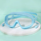 Outdoor Swim Goggles Waterproof Anti-Fog Wide View Scuba Diving Swimming Glasses with Earplugs Adult Youth Swim Eyewear