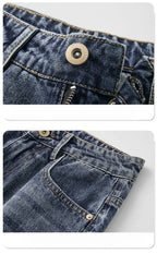 Men's Loose Wide-leg Trendy and Versatile Jeans for Spring Autumn Casual and Versatile Men's Jeans for Man Denim Pant Streetwear