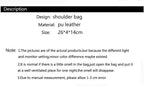 High Quality Soft PU Leather Handbag Women Luxury Purses Female Bag Designer Brand Ladies Shoulder Crossbody Bag