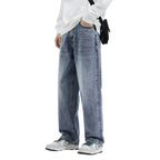 Men's Loose Wide-leg Trendy and Versatile Jeans for Spring Autumn Casual and Versatile Men's Jeans for Man Denim Pant Streetwear