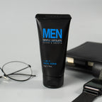 Men Facial Scrub Deep Cleansing Exfoliates Softens Skin Improves Clogged Pores Hydration Formula For Healthy Look 2 In 1