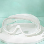 Outdoor Swim Goggles Waterproof Anti-Fog Wide View Scuba Diving Swimming Glasses with Earplugs Adult Youth Swim Eyewear