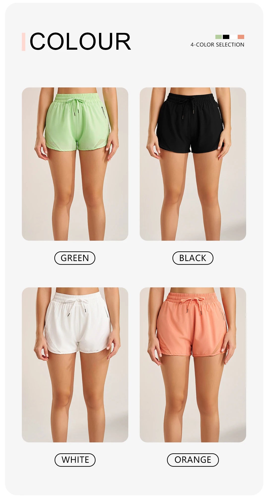 Yoga shorts Women Sportswear  Bottoms Running Shorts Gym Fitness Activewear Workout Gym Wear Ropa Deportiva Mujer