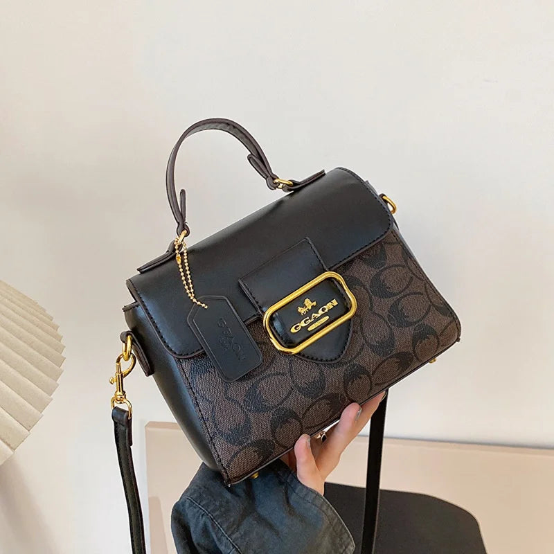 2026 Fashionable women's handbag with a vintage French design, suitable for any occasion as a shoulder or cross-body bag