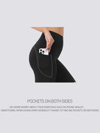 Summer Cycling Sports Shorts Running Fitness Quick Dry Breathable Sports Knee Length Pants High Waist Abdomen Control Yoga Short