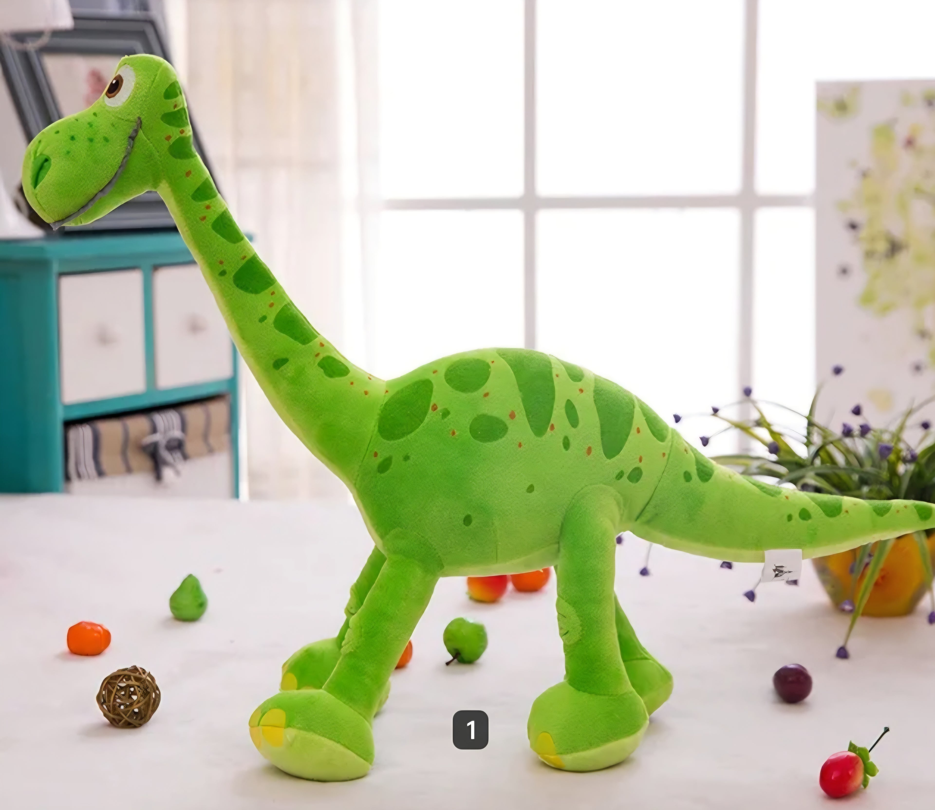 Giant Green Dinosaur Plush Toy – Brachiosaurus Stuffed Animal