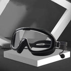 Outdoor Swim Goggles Waterproof Anti-Fog Wide View Scuba Diving Swimming Glasses with Earplugs Adult Youth Swim Eyewear