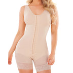 Full Body Shaper High Compression Shapewear Girdle With Brooches Bust For Postpartum Slimming Sheath Belly Fajas Colombianas