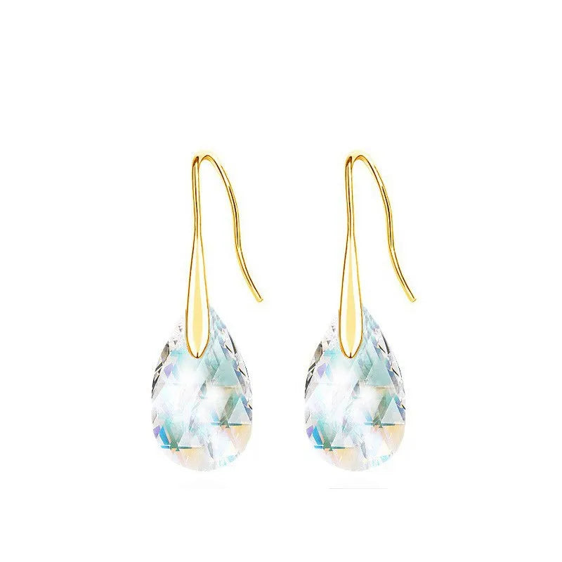quality crystal tear water dropshipping Earring fashion Jewelry charm girl lover accessories birthday gifts wedding summer beach
