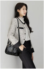 Genuine Brand Leather Women Handbag Luxury Designer Shoulder Crossbody Bags Ladies Purse Messenger Tote Bag Female Commuting Bag