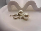 Mother's Day 925 Silver Trend Pearl Long Earrings Wedding Pendant Earrings Fashion Korean Jewelry Earrings for Women Panrty Gift