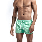 Men's Board Shorts Swim Trunks Drawstring Solid Color Quick Dry Running Swimming Pool Classic Casual Sport Black Summer Shorts