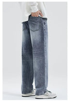 Men's Loose Wide-leg Trendy and Versatile Jeans for Spring Autumn Casual and Versatile Men's Jeans for Man Denim Pant Streetwear
