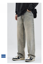 Men's Loose Wide-leg Trendy and Versatile Jeans for Spring Autumn Casual and Versatile Men's Jeans for Man Denim Pant Streetwear