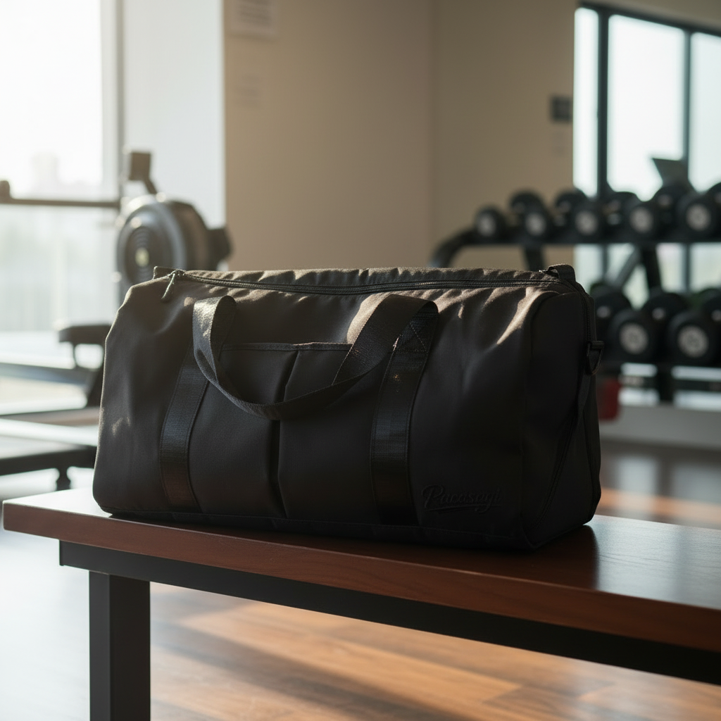 Racasagi Oxford Fashion Lightweight Large Capacity Sport Gym Fitness Yoga Bag with Shoe Compartment