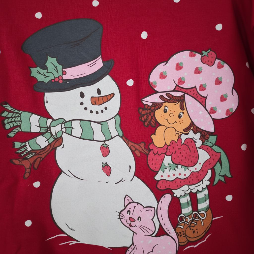 Christmas Pajama Set - Graphic Close-Up