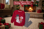 Christmas Pajama Set - Holiday Banner