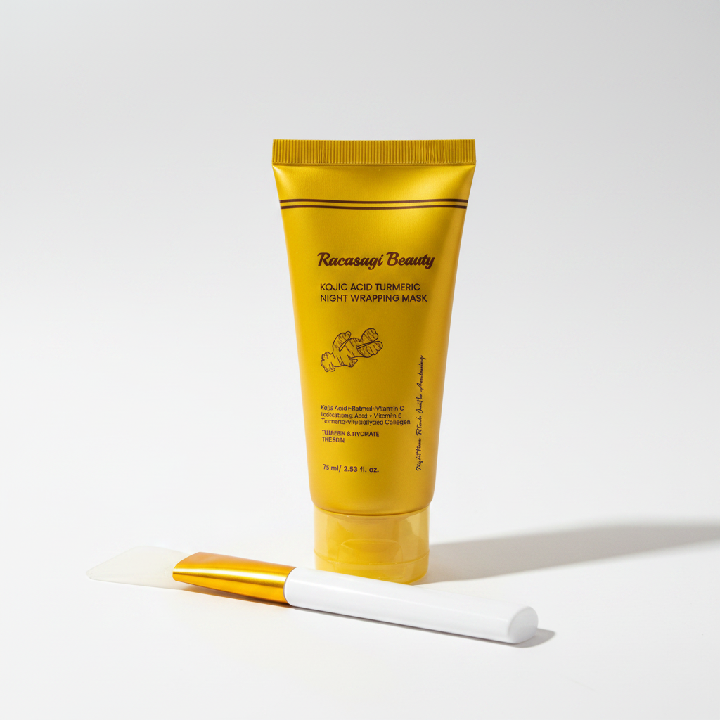 Racasagi Beauty Kojic Acid Turmeric Night Wrapping Mask