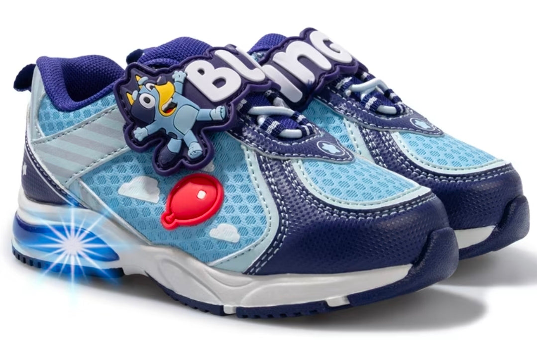 Bluey Toddler Boys Lighted Athletic Sneakers