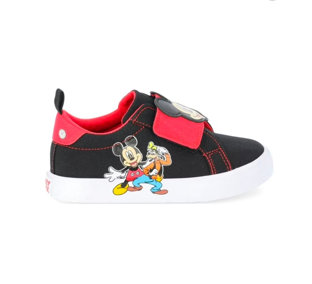 Mickey Mouse Toddler Kids Power-Strap Sneaker