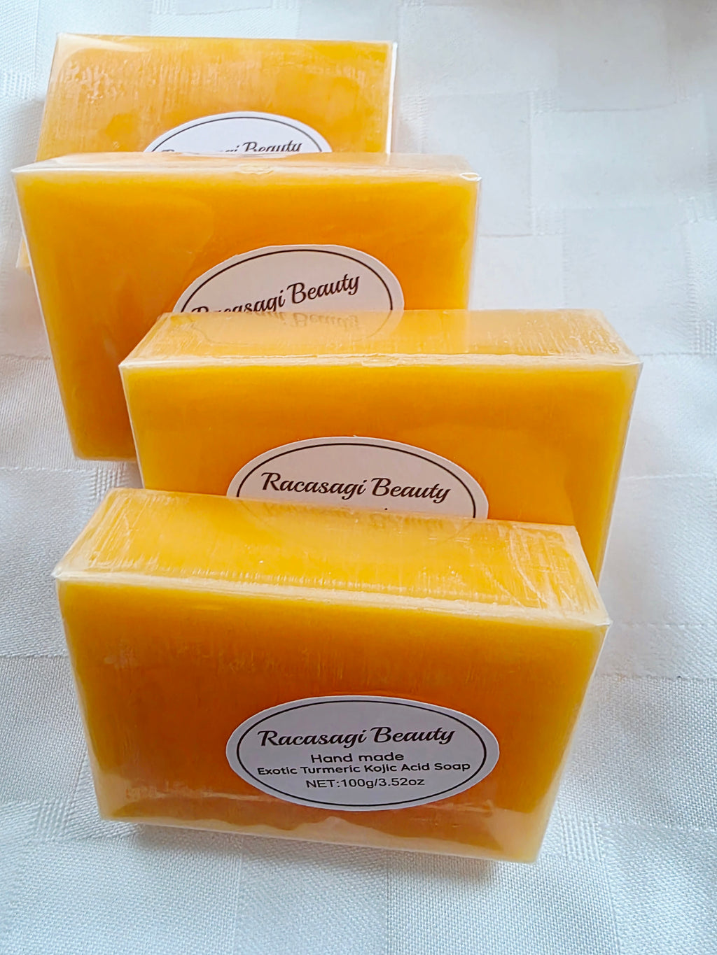 Hand Made Exotic Kojic Acid Soap Pack of 4