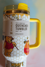 Stanley Winnie the Pooh Tumbler - close-up