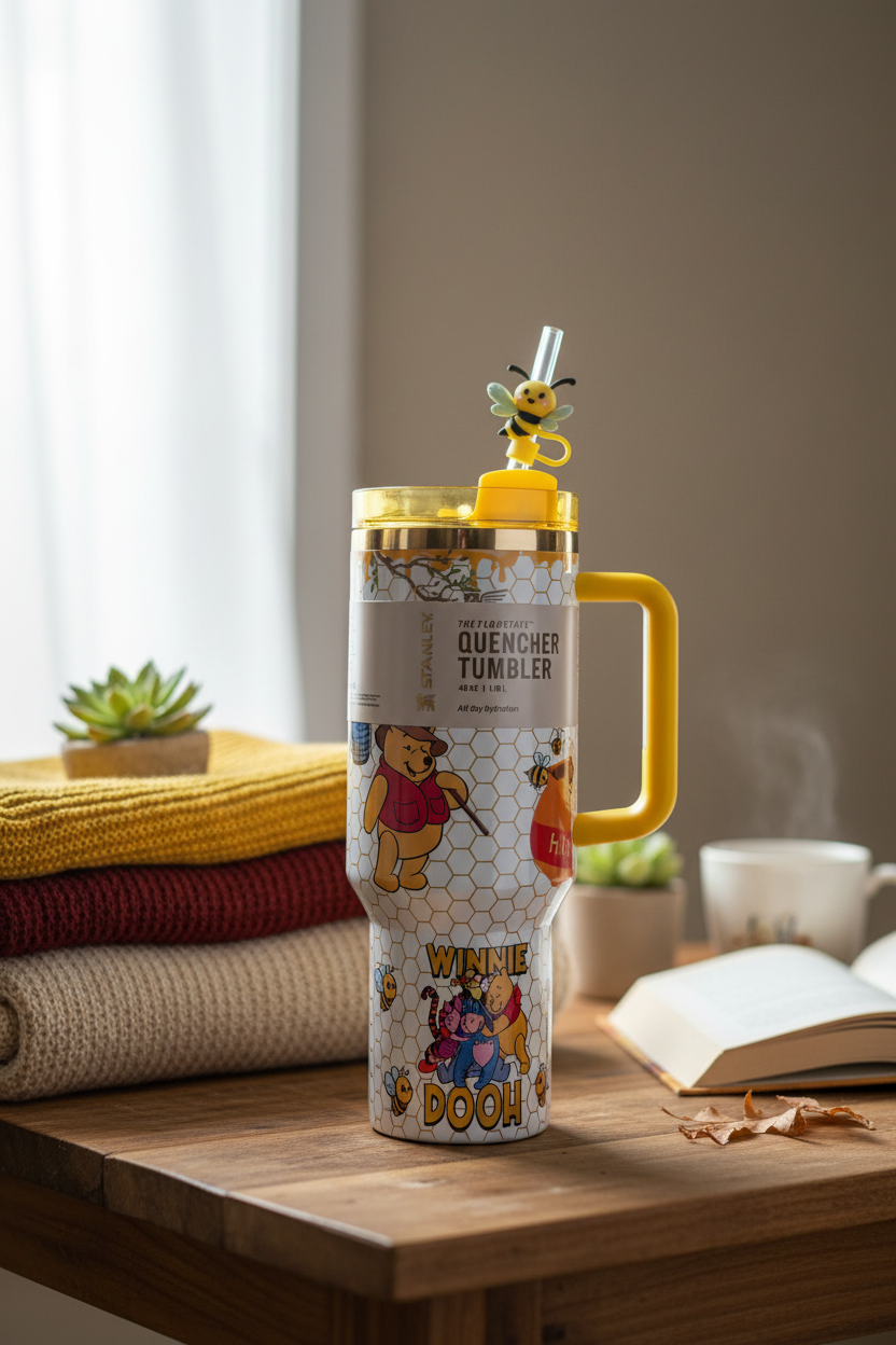 Stanley Winnie the Pooh Tumbler - lifestyle shot